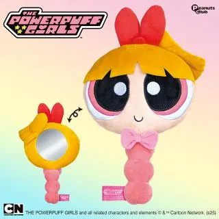 Bブロッサム】パワーパフガールズ ぬいぐるみミラー オンライン