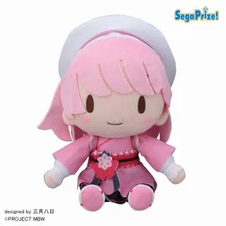A赤城ユイナ】前橋ウィッチーズ ふわぷち Mぬいぐるみ “赤城ユイナ&新