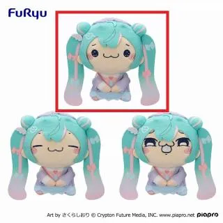 Aにっこり(目開け)】初音ミク もちぴこぬいぐるみーこいするブレザーー