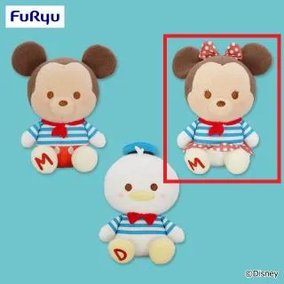 Bミニー】ミッキー＆フレンズ ミルキーボア BIGぬいぐるみ～マリン