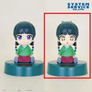 薬屋のひとりごとフィギュア7体セット猫猫壬氏ちょこのせゆらゆらソーラーマスコット B猫猫(口開け)】薬屋のひとりごと ゆらゆらソーラーマスコット 猫猫