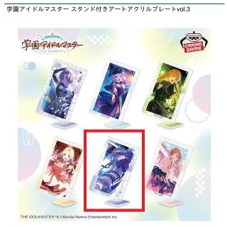 E秦谷美鈴】学園アイドルマスター スタンド付きアートアクリルプレート