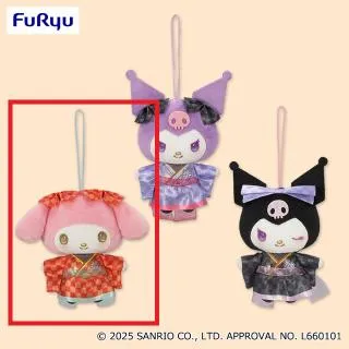 Aマイメロディ】マイメロディ・クロミ 浴衣マスコット オンライン