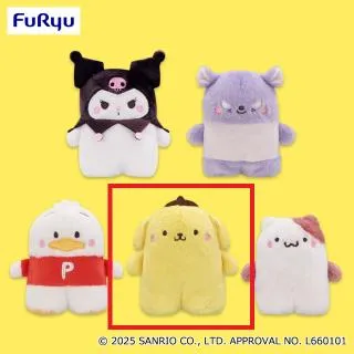 Dポムポムプリン】サンリオキャラクターズ ならべてどーみぃふれんず