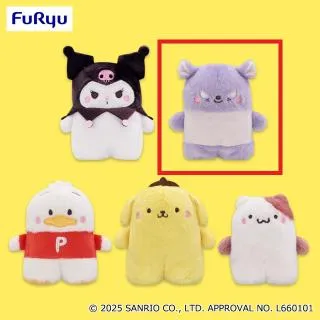 Bバク】サンリオキャラクターズ ならべてどーみぃふれんず マスコット