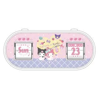 Bマイメロディ・クロミ】サンリオキャラクターズ パタパタクロック