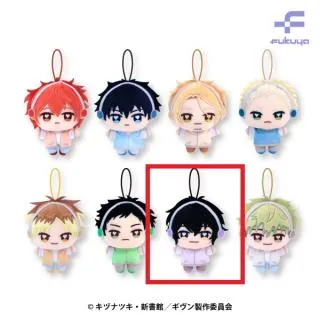 ギヴン ぬいぷりけ mini コンプリート セット D梶秋彦】ギヴン ぬいぷりけmini オンラインクレーンゲーム DMMオンクレ