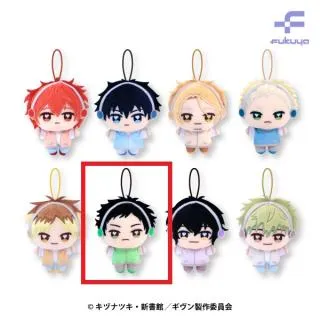 ギヴンぬいぷりけmini 全8種 F八木玄純】ギヴン ぬいぷりけmini オンラインクレーンゲーム DMMオンクレ