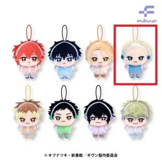 ギヴン　きみとふれんず　ぬいぐるみ　梶秋彦 D梶秋彦】ギヴン ぬいぷりけmini オンラインクレーンゲーム DMMオンクレ