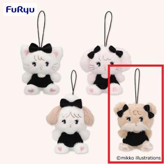 Dラテ】mikko characters BLACK RIBBON マスコット オンラインクレーン