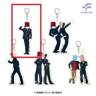 Bパトランプ男(敬礼)】NO MORE 映画泥棒 アクリルキーホルダー