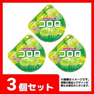 3個セット】UHA味覚糖 コロロ マスカット オンラインクレーンゲーム
