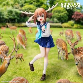 C虎視餡子】しかのこのこのここしたんたん デフォルメぬいぐるみ シカ