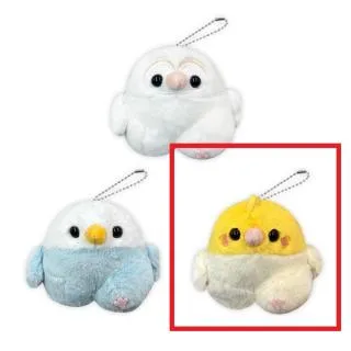 Aオカメインコ】走る小鳥 マスコットぬいぐるみ オンラインクレーン