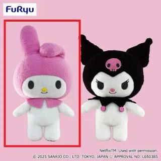 Aマイメロディ】Netflixシリーズ「My Melody & Kuromi」 BIGぬいぐるみ