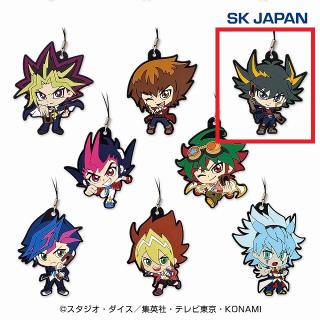紫色のデフォルメキャラクター ストラップ C不動遊星】遊☆戯☆王シリーズ デフォルメラバーストラップNEW