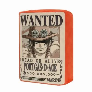 Bポートガス・D・エース】ワンピース 手配書ぬいぐるみ～ルフィ