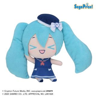 C初音ミク(青セーラー)】初音ミク×シナモロール ぬいぐるみ ～マリン