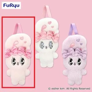 Aリボンバニー】エスターバニー ポーチぬいぐるみ オンラインクレーン
