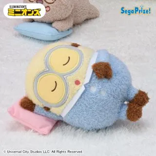 Cボブ】ミニオン ぬいぐるみ すやすやどり～む(EX) オンラインクレーン