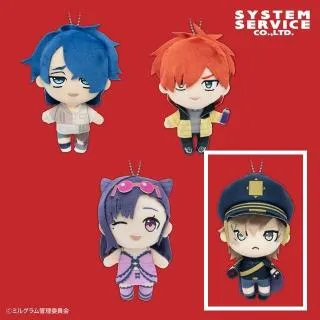 MILGRAMデフォルメぬいぐるみ 第二審アナザー衣装ver. Part1全4種 Dエス】MILGRAM デフォルメぬいぐるみ 第二審アナザー衣装ver. Part1