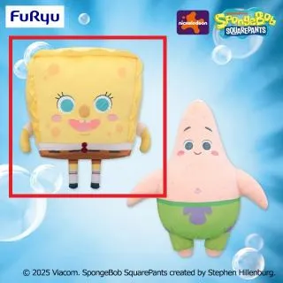 Aスポンジ・ボブ】スポンジ・ボブ BIGぬいぐるみ～JERROD MARUYAMA