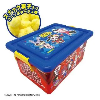 集合柄】アメイジングデジタルサーカス (集合柄)お菓子コンテナ