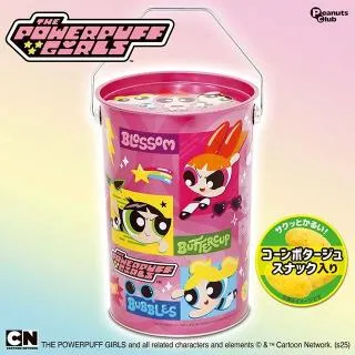 パワーパフガールズ BIG缶(コンポタスナック) オンラインクレーン