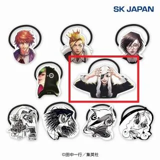 E:天堂弓彦A(カラー)】ジャンケットバンク アクリルヘアゴム