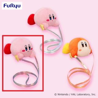 Aカービィ(にっこり)】星のカービィ だきつきポシェット オンライン