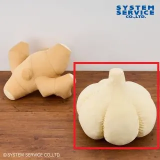 Bニンニク】FANS 生姜&ニンニクぬいぐるみXL オンラインクレーンゲーム