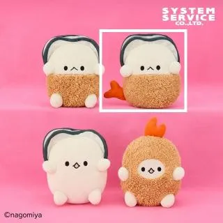 ビゴライブ　マーメイドBIちゃん　ぬいぐるみ Bエビフライ・マーメイド】なごみ屋の世界 うさぎの牡蠣ちゃん