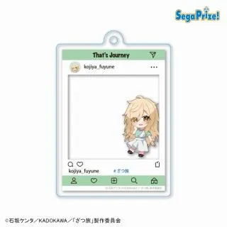 ざつ旅　フォト風アクリルキーチェーン　鈴ヶ森ちか　セット グッズ-キーホルダー】ざつ旅-That's Journey- アクリルキーホルダー