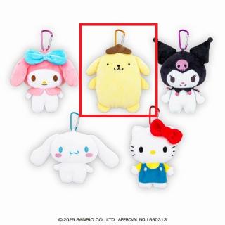 ポムポムプリン がま口 ポーチ サンリオ 非売品 サンリオ ポムポムプリン POCHI シリコンがま口ポーチ イエロー