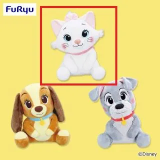 Aマリー】ディズニーキャラクター こてっとぺったん BIGぬいぐるみ