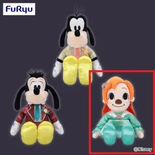 ミッキーと仲間たちのぬいぐるみ　ぬいぐるみ Cロクサーヌ】ミッキー&フレンズ ステンドグラスホラーナイト BIG