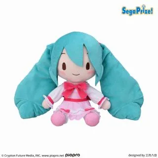初音ミクシリーズ ふわぷち Mぬいぐるみ“初音ミク”Conceptual series