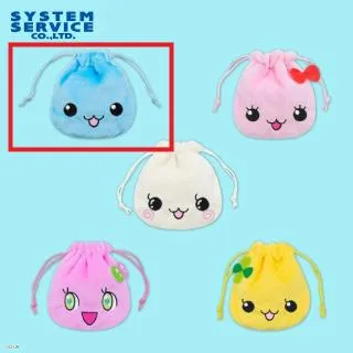 くしちゃんです。 Aしずくちゃん】しずくちゃん 巾着ポーチ オンラインクレーンゲーム