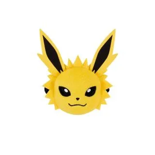 Cサンダース】ポケットモンスター フェイスぬいぐるみクリップ