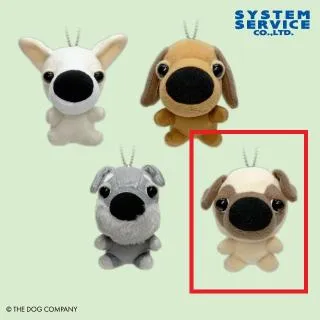 Bダックスフンド】THE DOG ボールチェーン付きぬいぐるみ オンライン