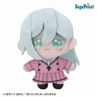 B和栗薫子】薫る花は凛と咲く キラキラビッグハート型缶バッジ(EX