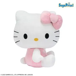 ハローキティ スーパーラージぬいぐるみ 平成ピンク オンライン