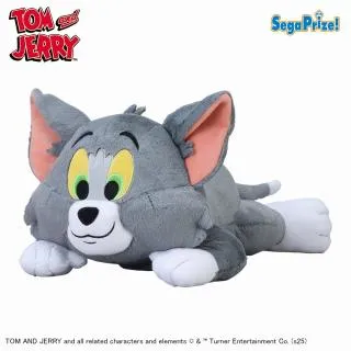 トムとジェリー　マシュマロ　寝そべり　BIGぬいぐるみ トムとジェリー マシュマロ 寝そべり BIGぬいぐるみ トムとジェリー