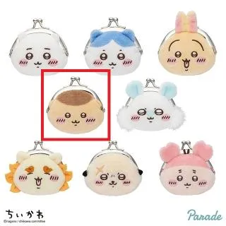 Eくりまんじゅう】ちいかわ ミニがま口ポーチ オンラインクレーン