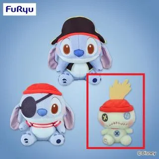 Cスクランプ】ディズニー スティッチ ミルキーボア パイレーツ