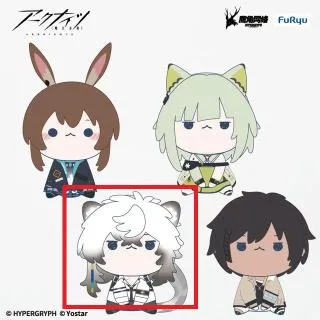 Cシルバーアッシュ】アークナイツ もちぴこぬいぐるみ オンライン