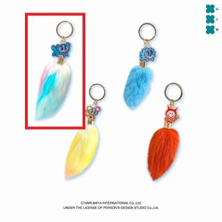 Cナカムラくん(もしもし)】エンジェルブルー 刺繍キーホルダー