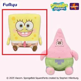 Aスポンジ・ボブ】スポンジ・ボブ ミルキーボア BIGぬいぐるみ