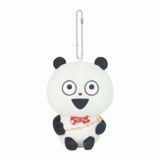 にしむらゆうじ ごきげんぱんだ カバンに付けられるぬいぐるみ Aごきげんぱんだ】にしむらゆうじ作品 カバンに付けられる