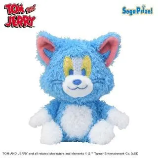 Aトム(ブルー)】トムとジェリー Cotton Candy マスコット オンライン